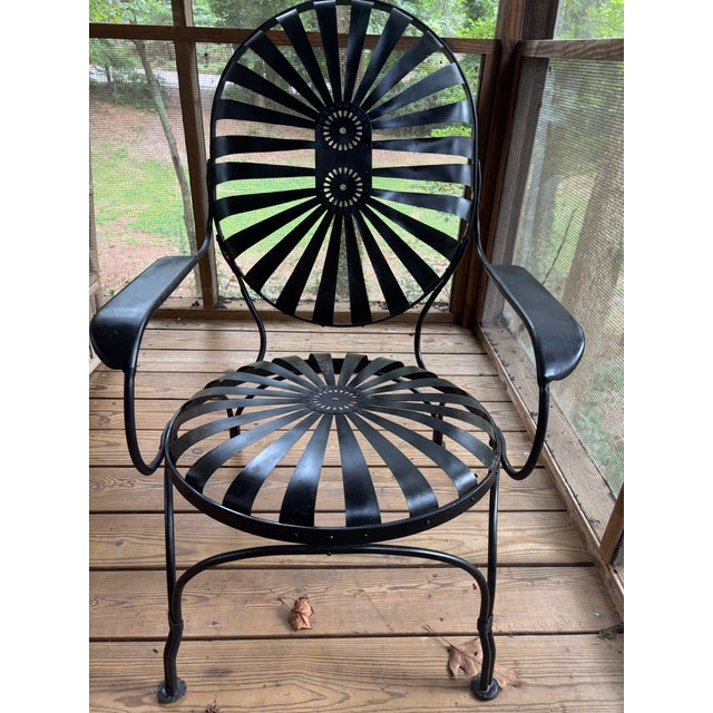 Francois Carre Larger Lounger, Restored For Sale In Atlanta - Image 6 of 10