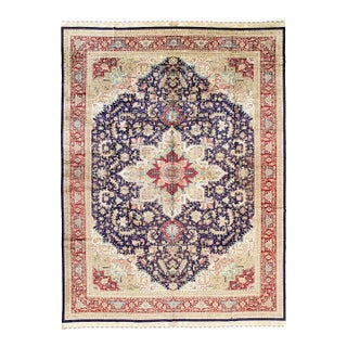 Pasargad DC Exquisite Design Paris Palace Fine Power Loom V.Silk Rug For Sale