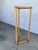 Mid-Century Modern 1950s Restored 3-Point Rattan Single-Strand Plant Stand For Sale - Image 3 of 7