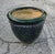 Moroccan Moroccan Handcrafted Green Pottery Planter For Sale - Image 3 of 6