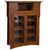 Mission / Arts and Crafts Quarter Sawn White Oak Wine Cabinet - 45" For Sale - Image 9 of 9