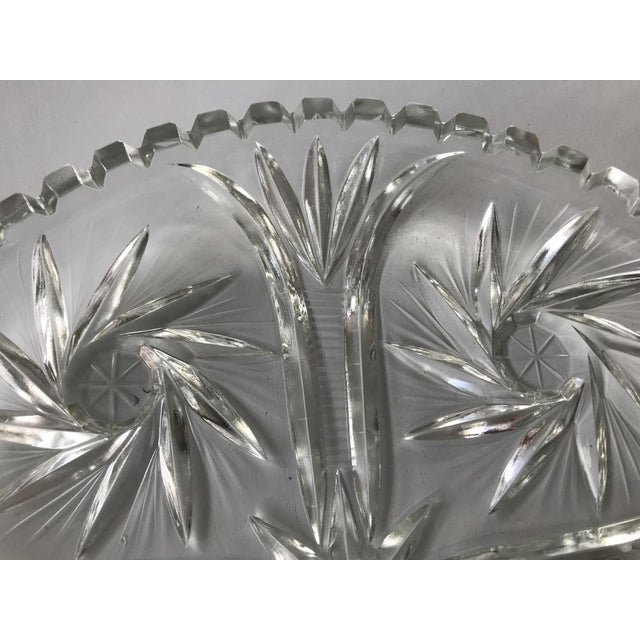 Hand-Cut Crystal Plate, 1970s For Sale - Image 10 of 18