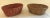 Wood Vintage Small Colored Baskets - Set of 2 For Sale - Image 7 of 7