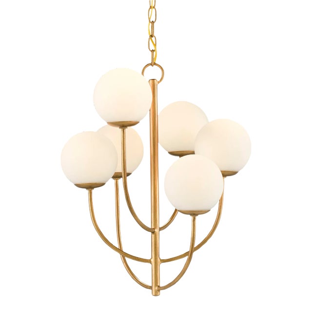Currey & Company Sunnylands Chandelier For Sale