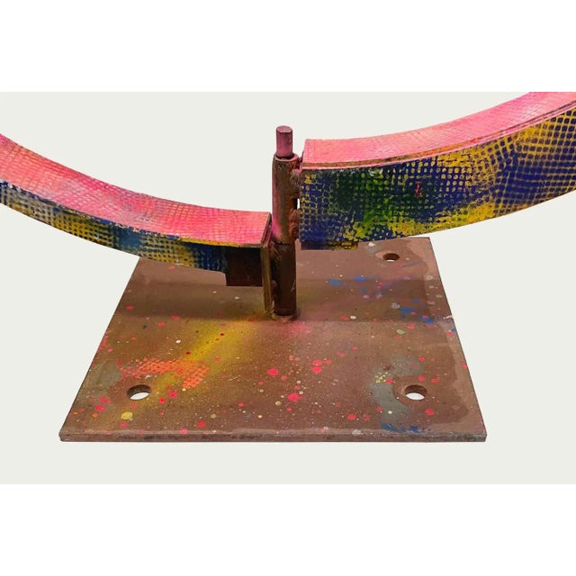 Painted Iron and Steel Sculpture For Sale In Providence - Image 6 of 12