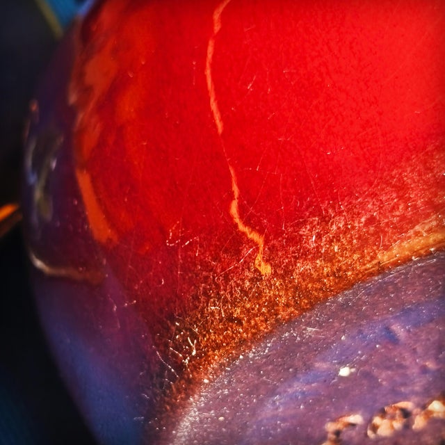 Mid-Century Modern Large French Oxblood Ceramic Pitcher by Max Idlas, 1960s For Sale - Image 3 of 14