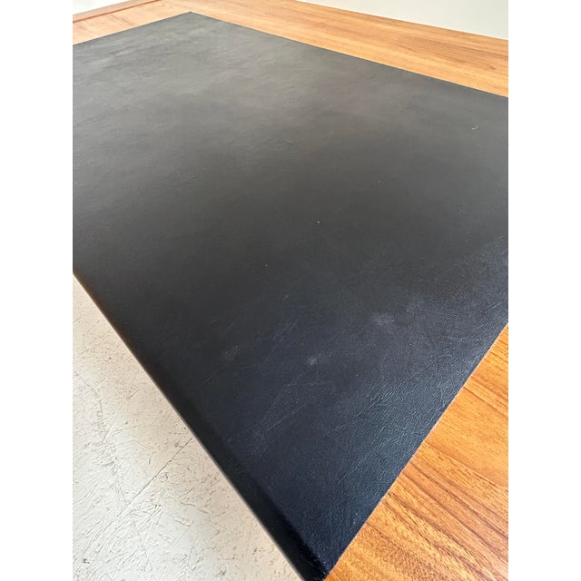 1970s 1970s and Impressive Teak Executive Desk by D-Scan For Sale - Image 5 of 12