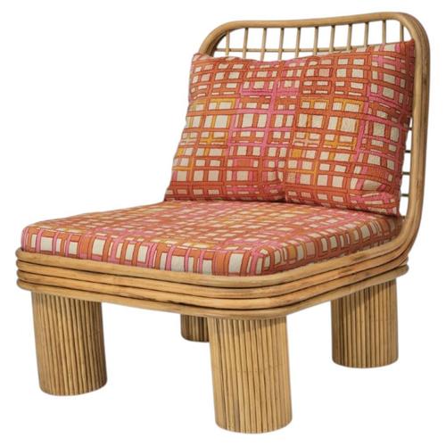 Annka Chair in Stained Rattan by Popus Editions For Sale - Image 9 of 9