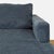 Modern West Elm Blue Sectional Sofa With Right Chaise For Sale - Image 3 of 6