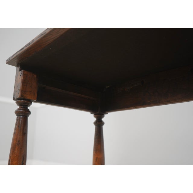 Guy Chaddock Jacobean Distressed Oak Nesting Tables For Sale - Image 16 of 17