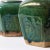 Chinese Green Glazed Shiwan Pottery Jars, 1890s, Set of 2 For Sale - Image 4 of 7