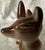 Ceramic Vintage Mid 20th Century Small Ceramic Fox Figurine For Sale - Image 7 of 8