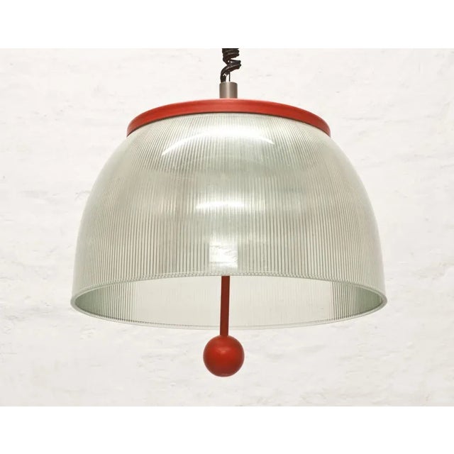 Mid-Century Modern Italian Adjustable Pendant Lamp, 1960s For Sale - Image 6 of 8