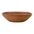 Large Vintage Hand Turned Solid Teak Wood Bowl Organic Modern MCM For Sale