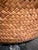 Wood Woven Storage Wicker Basket Round Shape Vintage Modern For Sale - Image 7 of 8