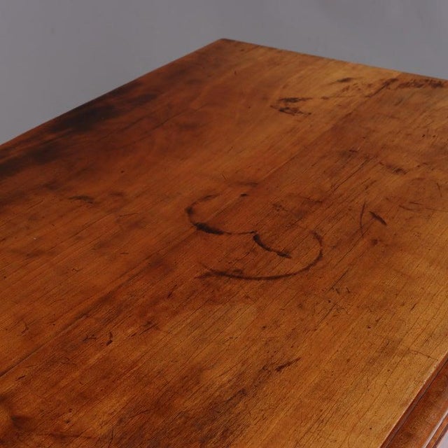 Antique Chippendale Cherry Graduated 4-Drawer Chest C1800 For Sale - Image 6 of 13