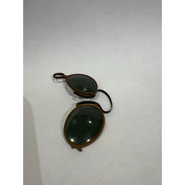 Traditional Antique Pince-Nez Folding Eyeglasses For Sale - Image 3 of 5
