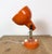 Vintage Orange Metal Wall Lamp from Lidokov, 1970s For Sale - Image 4 of 18