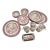 Vintage Pink Willow Rosa Chinoiserie Dinner Set Made in England - A Set of 38 Pieces For Sale