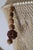 Native American Macrame Boho Staircase Hanging Lamp, 1970s For Sale - Image 10 of 18
