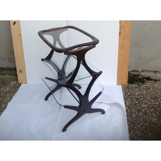 Vintage Magazine Rack, 1950s For Sale - Image 6 of 10