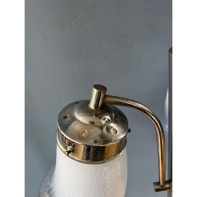 Mid-Century Murano Glass Chandelier Lamp from Mazzega, 1970s For Sale - Image 10 of 11