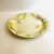 Vintage floral design serving platter 12.5” D, makers mark reads “ Mikasa Celadon Glaze Winsome DH 404 Japan” Dishwasher...