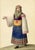 An original c.1820s watercolour painting – Michela de Vito, Costume di St Caterina, Province of Calabria in the Kingdom of...