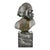 Maxime Real Del Sarte, Art Deco The Fauness Bust, 1921, Bronze on Marble Base For Sale - Image 6 of 10