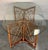 Chinese Chippendale Style Bamboo Dining Table With Oval Glass Top For Sale - Image 10 of 11