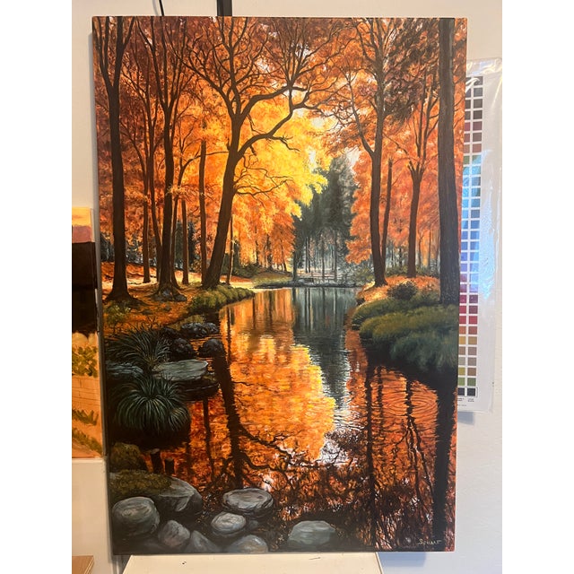 Steve Schaaf Contemporary Autumn Serenity For Sale - Image 9 of 9