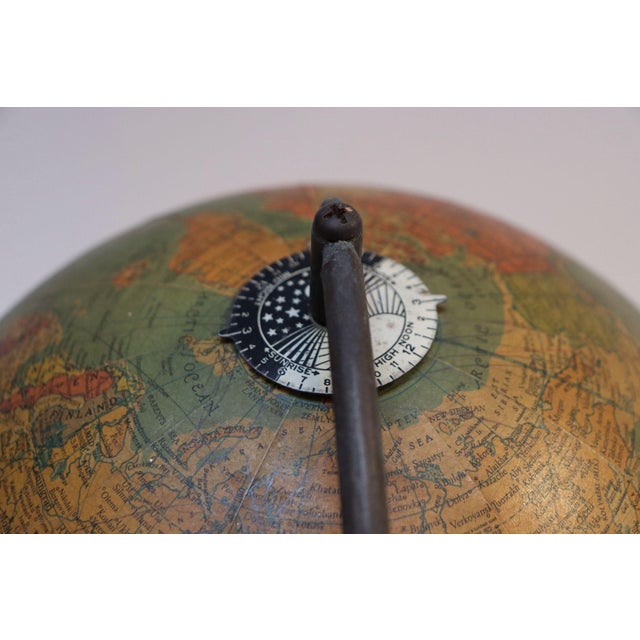 Vintage Petite Illuminated Glass Precision Globe by Replogle For Sale - Image 11 of 12