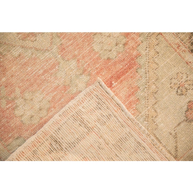 Vintage Distressed Oushak Rug Runner - 2'8" x 6'5" For Sale - Image 10 of 10