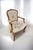 Brown Queen Anne Victorian Carved Walnut Armchair with Floral Upholstery, 1920s For Sale - Image 8 of 10