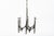 Gaetano Sciolari Gaetano Sciolari Italian Chrome Mid Century Modern Chandelier, 1970s For Sale - Image 4 of 12