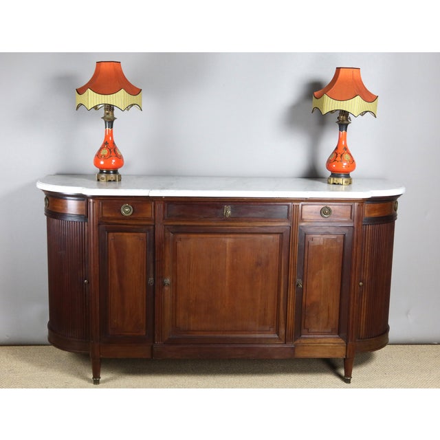 Louis XVI Mahogany Sideboard For Sale - Image 11 of 15