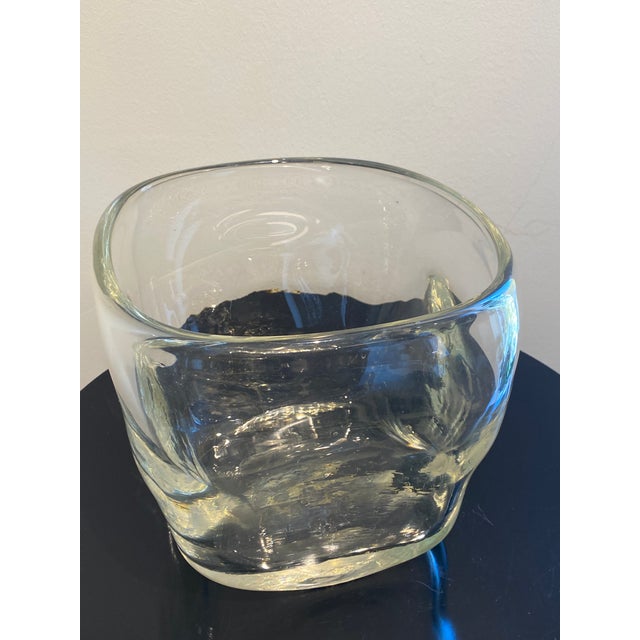 Vintage Glass Bowl For Sale - Image 4 of 4