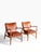 Pair of Danish Finn Juhl 45 Lounge Chairs by House of Finn Juhl For Sale In Philadelphia - Image 6 of 7