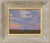 Contemporary On the Horizon by Michael Magrin | Oil on linen Landscape with sunset and clouds. For Sale - Image 3 of 5