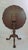 Antique Chippendale Revival Mahogany Birdcage Swivel Tilt-Top Pie Crust Table, 32" For Sale - Image 4 of 15
