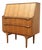 Mid Century Modern Vintage Teak Bureau Secretaire Desk by S Form Danish Style For Sale