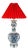 Antique Delft Knob Vase Lamp from Royal Delft For Sale