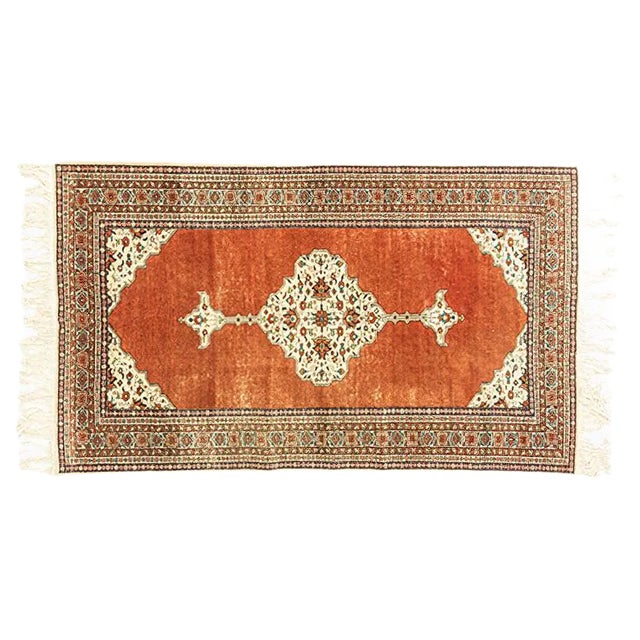 Mid-Century Modern Wool Rug, 1960s For Sale