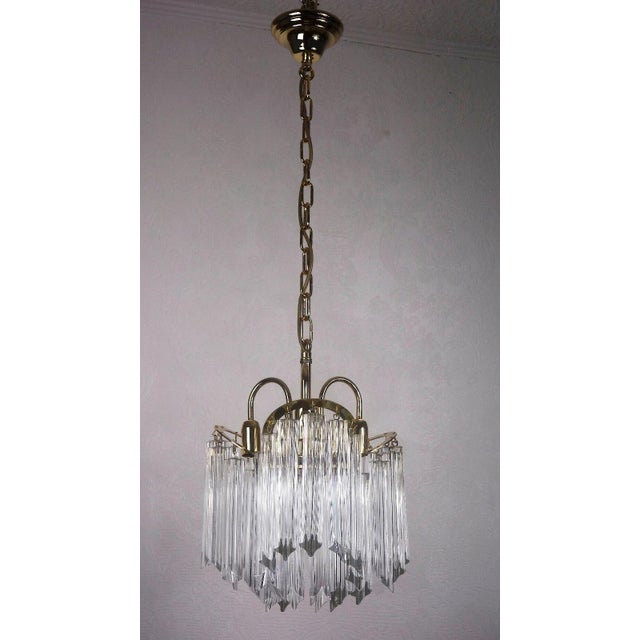 Italian Venini Murano Glass Chandeliers, 1970s For Sale - Image 6 of 11