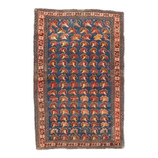 Antique Zehour Rug 3'5'' x 5'2'' For Sale