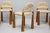1970s Toscanolla Chairs by Alessandro Becchi for Giovannetti, 1970, Set of 6 For Sale - Image 5 of 17