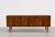 Sven Ellekaer Low Danish Mid Century Modern Credenza by Sven Ellekaer for Albert Hansen Mobelfabrik | Rosewood Sideboard, Made in Denmark C. 1960’s For Sale - Image 4 of 16