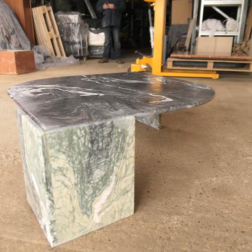 Cipollino Marble Coffee Table For Sale - Image 12 of 16
