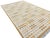 Textile Handmade Cotton Rug, Natural Vegetable Dyed, Yellow and White Marianne Rug - 6'x9' For Sale - Image 7 of 12