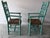 1930s Set of Four Charles Pollock Rush Seat Chairs For Sale - Image 4 of 10